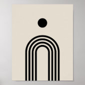 Boho Celestial Sun ポスター (正面)