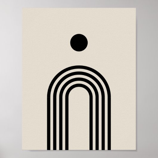 Boho Celestial Sun ポスター (正面)