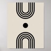 Boho celestial Sun ポスター (正面)