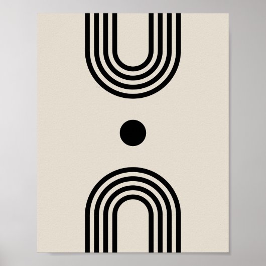 Boho celestial Sun ポスター (正面)