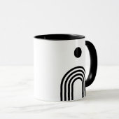 Boho Celestial Sun マグカップ (正面右)