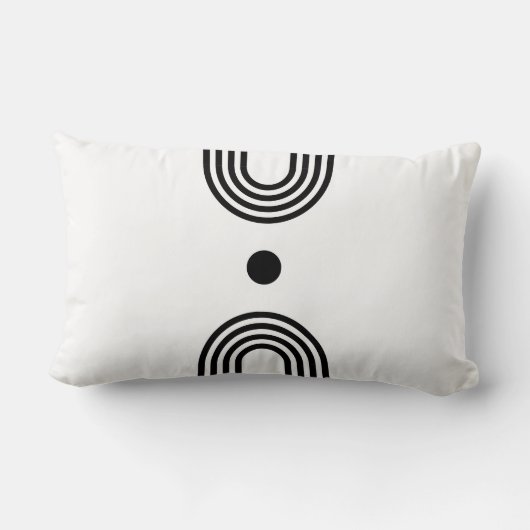 Boho celestial Sun ランバークッション (裏面)