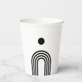 Boho Celestial Sun 紙コップ (裏面)