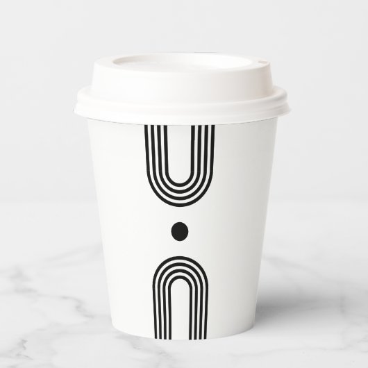 Boho celestial Sun 紙コップ (正面)