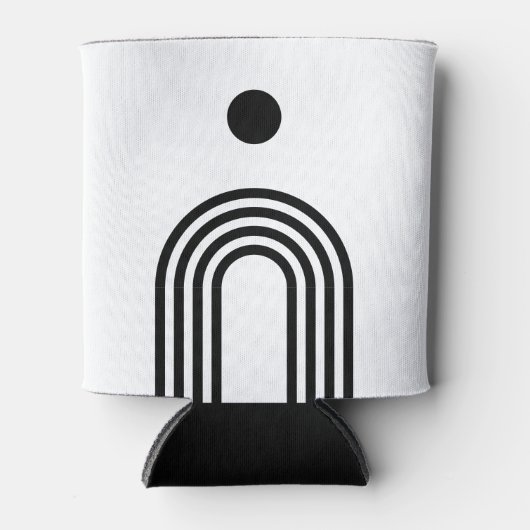 Boho Celestial Sun 缶クーラー (正面)