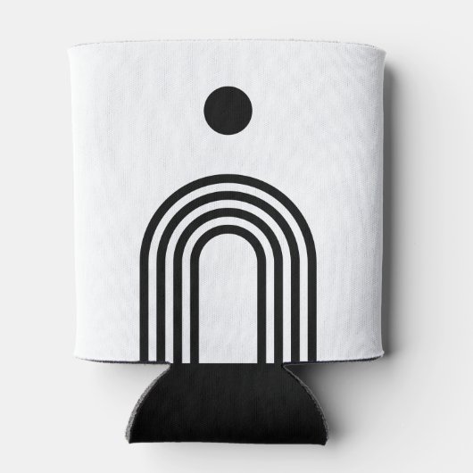 Boho Celestial Sun 缶クーラー (裏面)