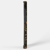 Boho Celestial Sun Moon Wildflower Garden Samsung Galaxyケース (右側面)