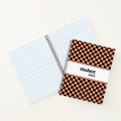 Boho Checkerboard Binder | Trendy Back to School  ノートブック (内部)