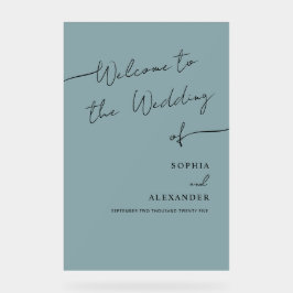 Boho Chicのア結婚クリル看板へようこそ。 アクリルサイン