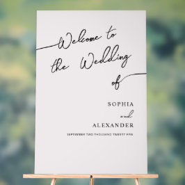 Boho Chicのア結婚クリル看板へようこそ。 アクリルサイン