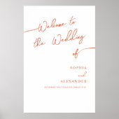 Boho Chicのポスタ結婚ーサインへようこそ。 ポスター (正面)