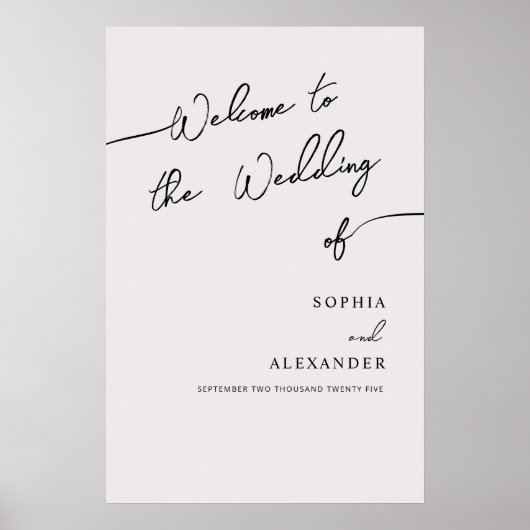 Boho Chicのポスタ結婚ーサインへようこそ。 ポスター (正面)