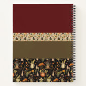 Boho-Chicスパイラルブレットジャーナル ノートブック (裏面)