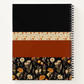 Boho-Chic Black & Rust Bullet Journal ノートブック (裏面)