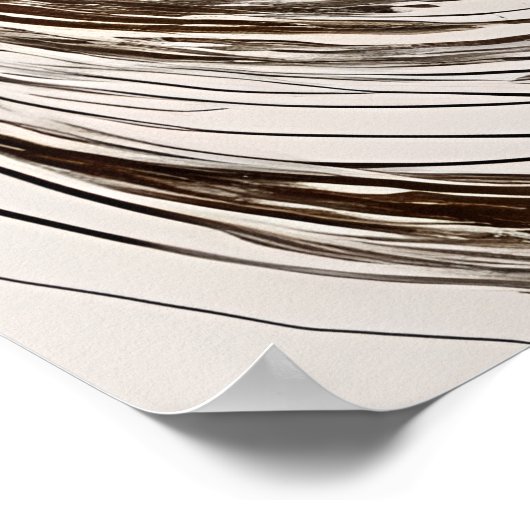 Boho Chic Circlesポスター ポスター (角)