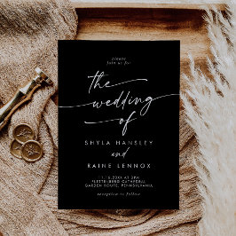 Boho Chic COLOR編集可能結婚The S of 招待状