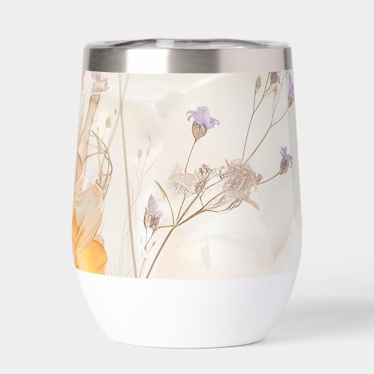 Boho Chic Floral Watercolor (背面)