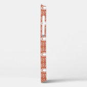 Boho Chic Flowers：シームレモダンスデザイン Case-Mate iPhoneケース (裏面 / 左)