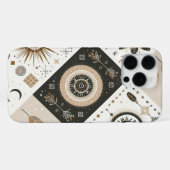 Boho Chic iPhoneケース – スタイリッシュ & Protective iPhone 16 Pro Maxケース (裏面横)