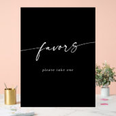 Boho Chic Modern COLOR EDITABLE Wedding Favors アクリルサイン (ウェディング)