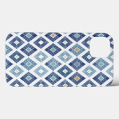 Boho Chic Modern Rhombus Case-Mate iPhoneケース (裏面 (横))