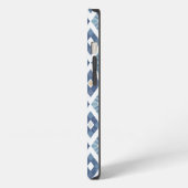 Boho Chic Modern Rhombus iPhoneケース (左側面)