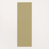 Boho Chic Multicolor Flowers with Leaves on Beige ヨガマット (裏面)