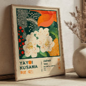 BOHO Chic Yayoi Kusama Floral Exhibition ポスター