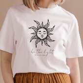 Boho Christian Bible Verse Be the Light スウェットシャツ