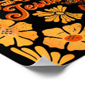 Boho Christian Fall Thanksgiving Are You Fall-o-we ポスター (角)