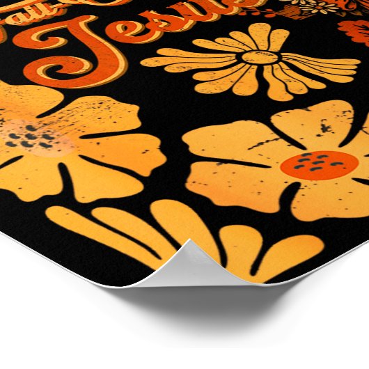 Boho Christian Fall Thanksgiving Are You Fall-o-we ポスター (角)