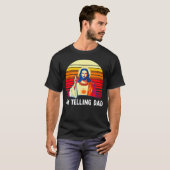 Boho Christian Jesus Apparel Faith Based His Merci Tシャツ (正面フル)