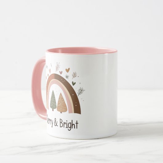 Boho Christmas マグカップ (正面左)