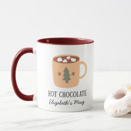 Boho Christmas Mug Hot Chocolate Mug マグカップ
