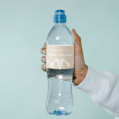 Boho Cielito Lindoメキシコの赤ちゃんシャワー ペットボトルラベル