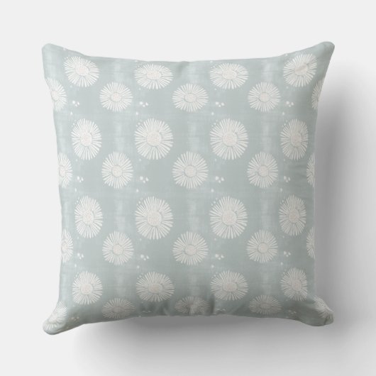 Boho Coastal Granddaughter Throw Pillow クッション (裏面)