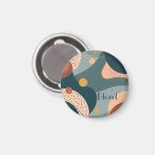 Boho Custom Name マグネット (正面/裏面)