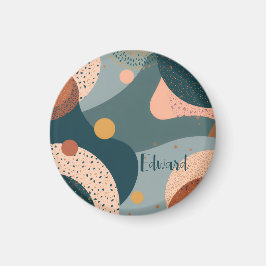 Boho Custom Name マグネット