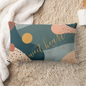 Boho Custom Name ランバークッション (ブランケット)