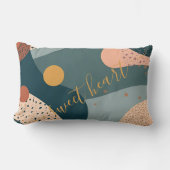 Boho Custom Name ランバークッション (正面)