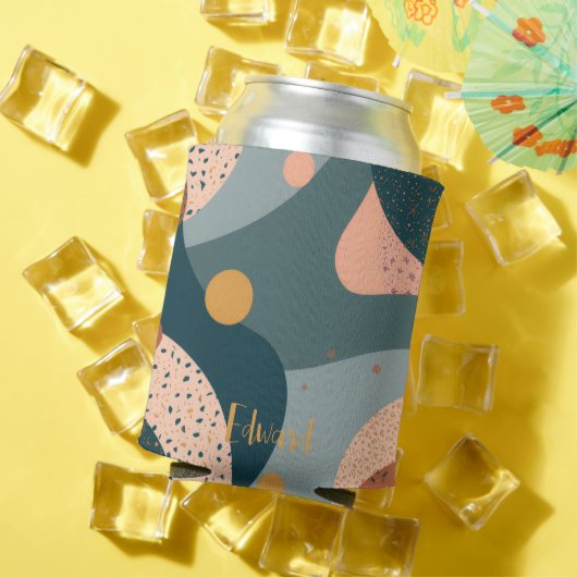 Boho Custom Name 缶クーラー (インサイチュ 夏)