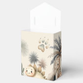 Boho Cute Hatching近日恐竜の赤ちゃんシャワー フェイバーボックス (オープン)