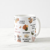 Boho Dailyリマインダーの確認 コーヒーマグカップ (正面右)