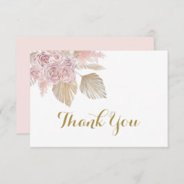 Boho Desertありがとうノートカード ノートカード