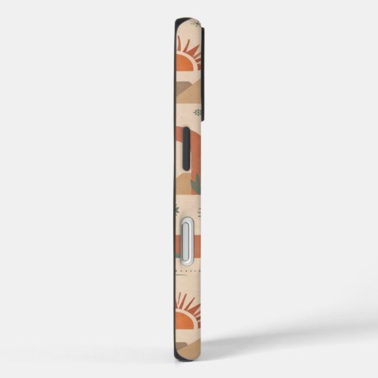 Boho Desert Arches Sunset Minimal Case Case-Mate iPhoneケース (裏面 / 右)