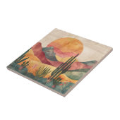 Boho Desert Landscape - Southwestern Nature タイル (側面)
