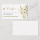 Boho Desert webサイト情報エンクロージャカード エンクロージャーカード (正面/裏面)