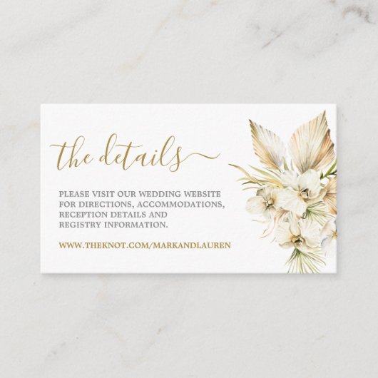 Boho Desert webサイト情報エンクロージャカード エンクロージャーカード (正面)