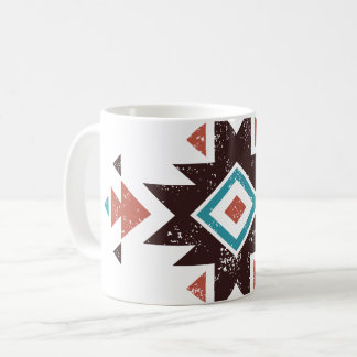 Boho Diamond Emblem コーヒーマグカップ
