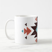 Boho Diamond Emblem コーヒーマグカップ (左)